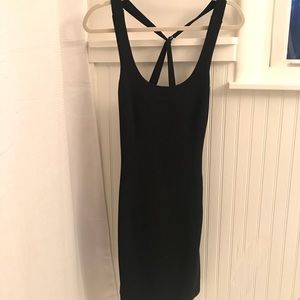 Knockout Black Dress in size 8.